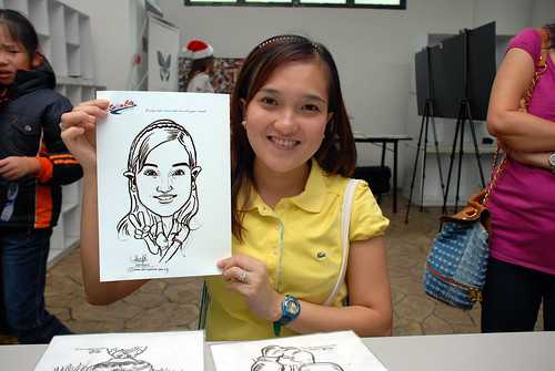 Caricature live sketching for Snow City - Day 5 - 2