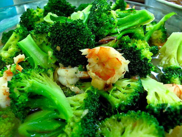 IMG_0021 Broccoli with prawns