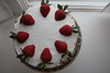 strawberry/banana filled cake