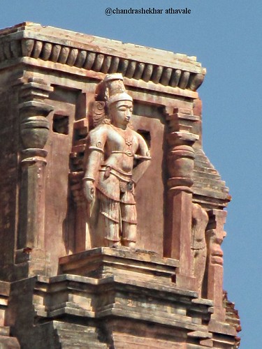 Krishna temple gopura figure