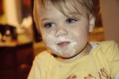 Frosting face