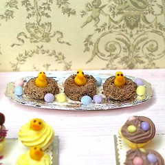 Easter Nest Cake with Chick