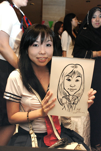 Caricature live sketching for Swire Pacific Offshore & The China Navigation Company Pte Ltd Annual D&D - 1
