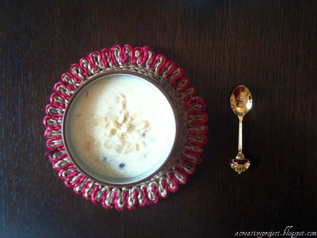 Indian dessert- Phirni