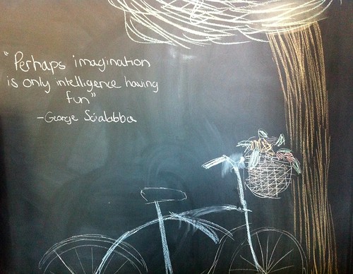 Imagination is intelligence having fun