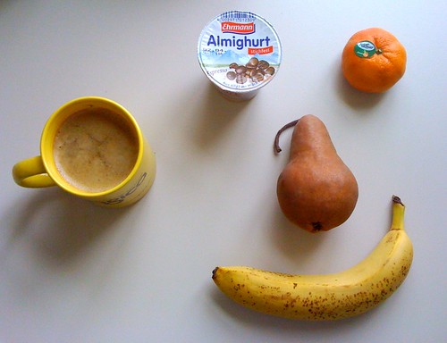 Almighurt Espresso, Clementine, Banane & Birne