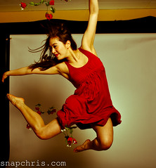 Lisa Gauyan : dancer jumps and poses amo by tibchris, on Flickr