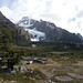 Panorama verso il Glaciar Piedras Blancas
