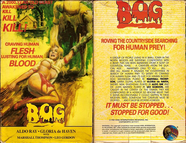 Bog (VHS Box Art)