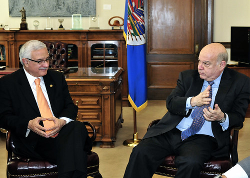 OAS and SICA Discuss Issues of Common Interest 

