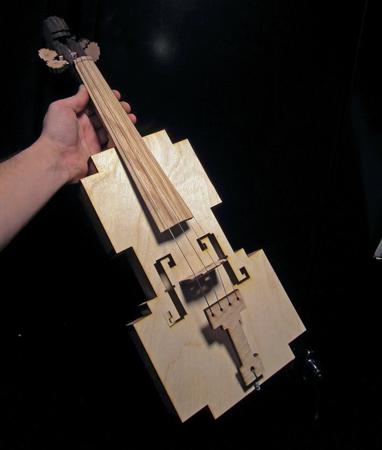 instrument-a-day 20 and 21: 8-bit violin