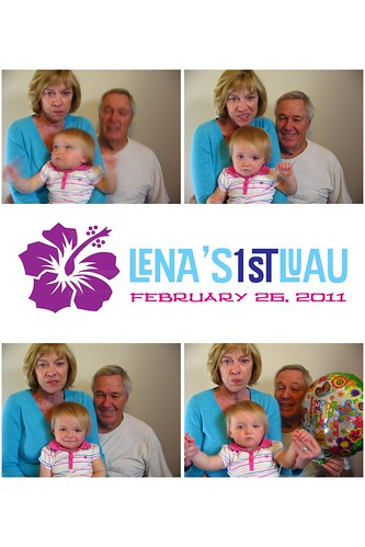 2011 - February - Lena's 1st Birthday [Photobooth]