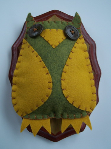 custom mounted owl