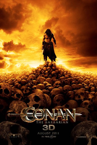 conan the barbarian 2011 movie poster. Conan The Barbarian 3D (2011)