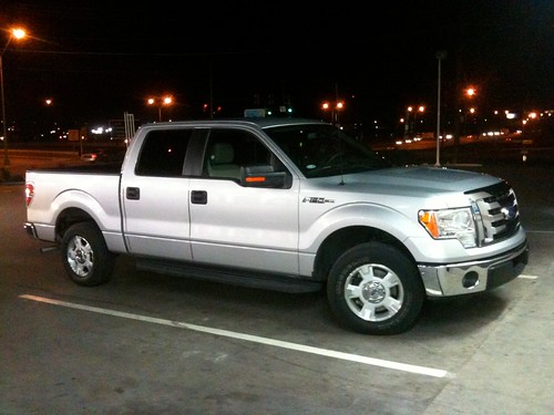 Even the rental cars are bigger in Texas
