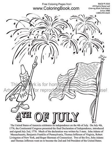free fourth of july coloring pages. 4th of July--free-coloring-
