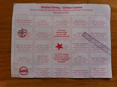 Division-Clinton restaurant passport