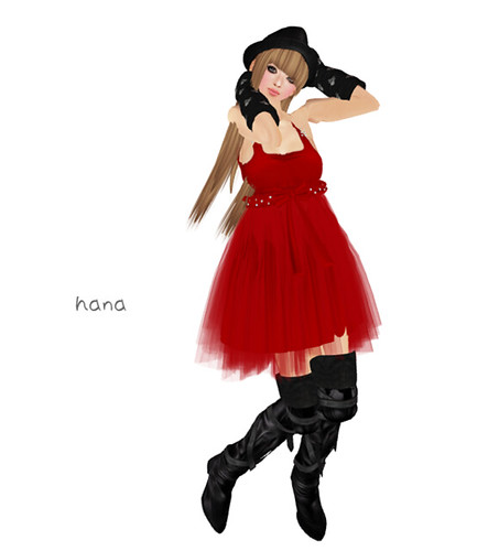 ::c.A.:: Tulle dress "Red" [Gift]