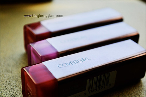 Swatches: CoverGirl Lip Perfection Lipsticks