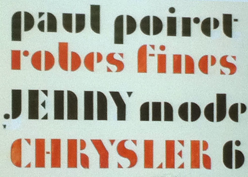 06 Mathieu Lommen's presentation included this original Jan Tschichold sketch of his first published typeface Transito (c.1929) - part of Amsterdam University Library's typographic collection
