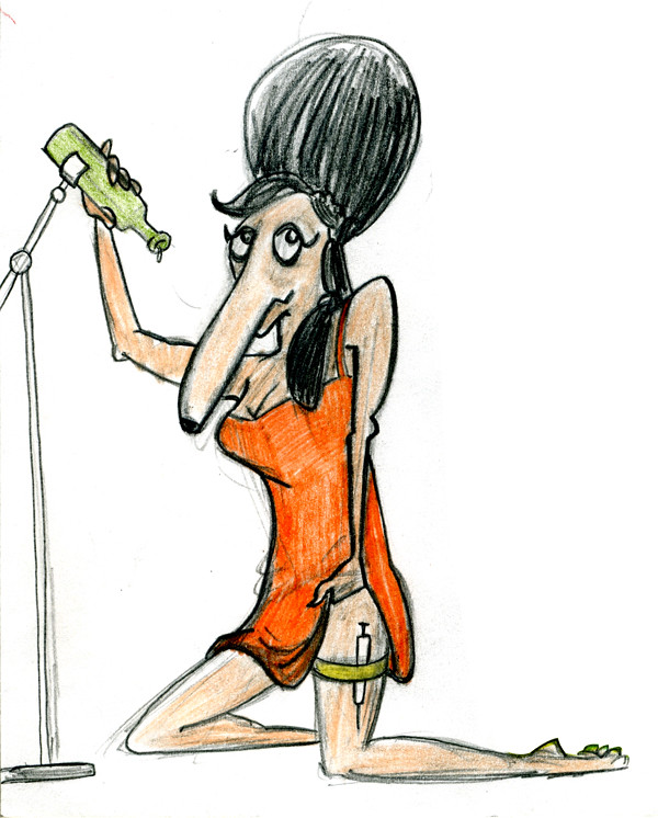 Amy_Winehouse_Caricature_Sketch_04