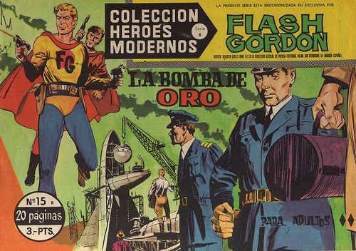 009--Flash Gordon nº15-coleccion Heroes Modernos-Editoria Dolar
