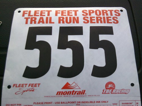 How's this for a bib number?