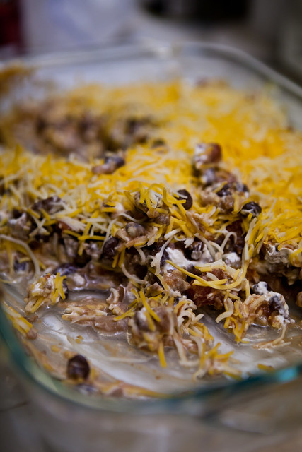 0206 7 layer dip in dish