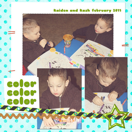 they love to color