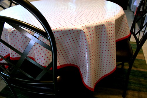 Laminated Cotton Tablecloth