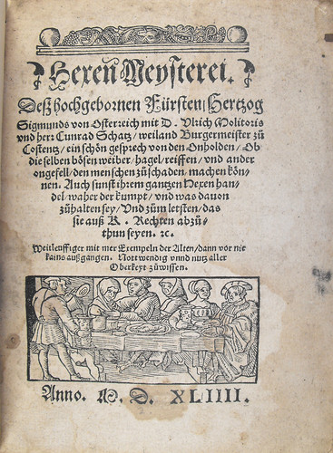 Title Page of De lamiis et phitonicis mulieribus