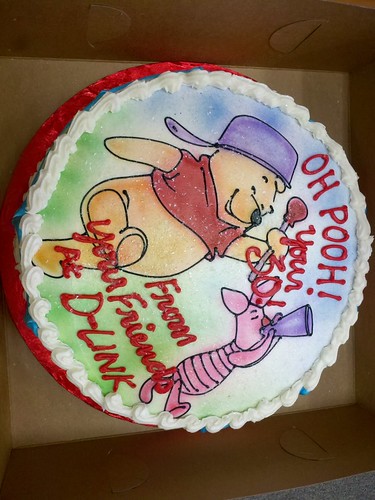 birthday cake ridiculous. irthday cake from @dlink