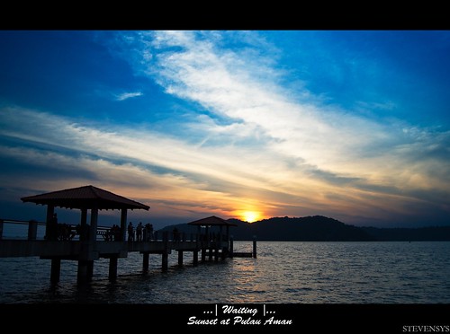 Sunset @ Pulau Aman 2011