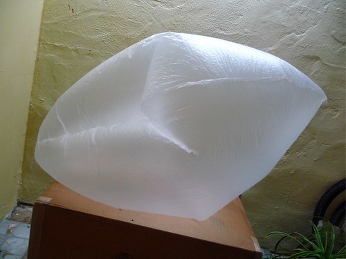 kite balloon from 2008 with internal support structure