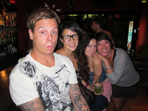 Jesper, Carmen, and Debi at Rama Bar