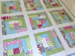 Green Elephant quilt by Duck Tales