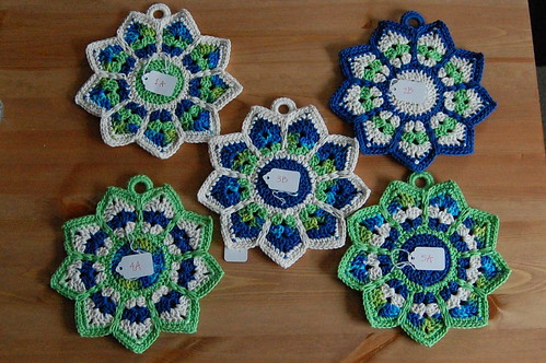Crochet Potholders (Fronts)