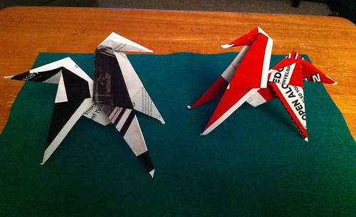 Origami horses