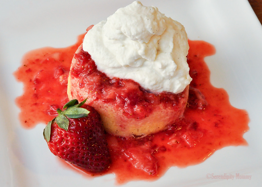 Strawberry Shortcake w/ Homemade Vanilla Whipped Cream