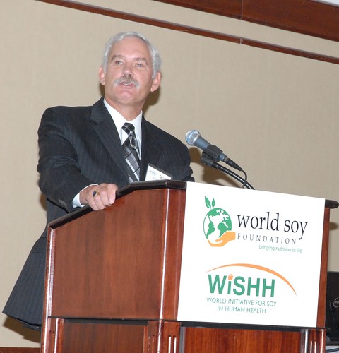 Farm and Foreign Agricultural Services Acting Under Secretary Michael Scuse talked about food assistance during the World Initiative for Soy in Human Health (WISHH) conference in Washington, D.C.