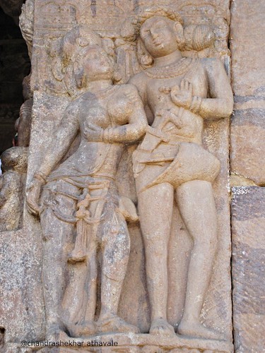 A couple Virupaksha temple