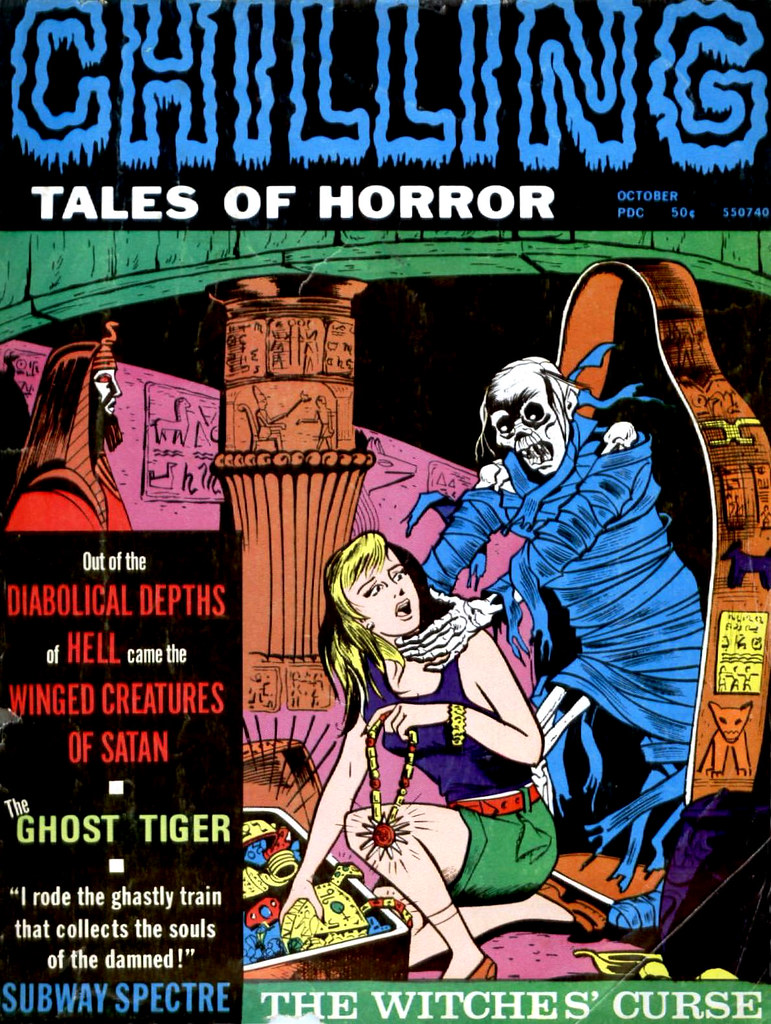 Chilling Tales of Horror - Volume 2 #5, October 1971,  (Stanley Publications)