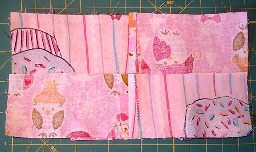 Altered Four Square Quilt Block Tutorial: Sewing the Framing Pair