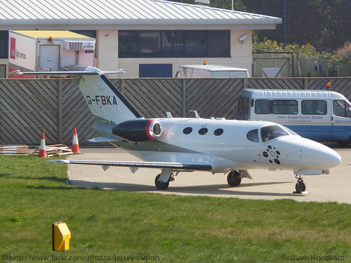 G-FBKA Cessna 510 Citation Mustang by Jersey Airport Photographs