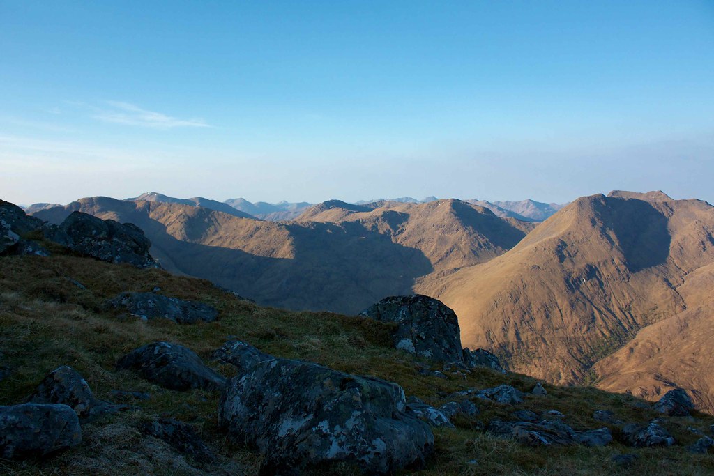 Early morning on the South Shiel Ridge