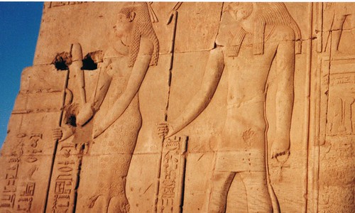 Relief sculpture at Abydos