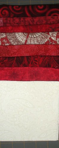 Red & White fabrics