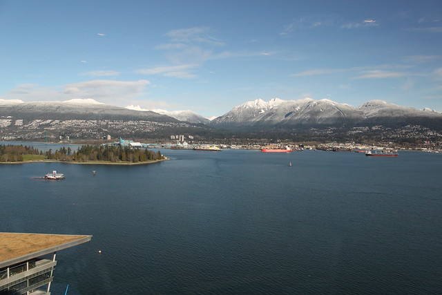 The View from the Pan Pacific Vancouver