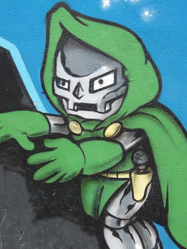 Street Art Mural: Doom