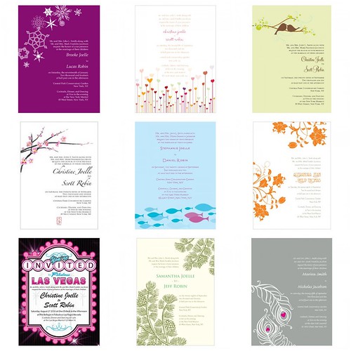 Unique wedding invitations that capture the desired mood of your event 